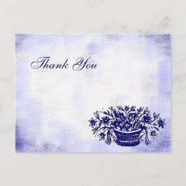 Cartões Postais de Tela Falsa Floral Personalizado