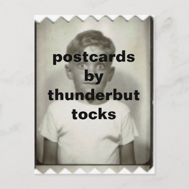 Cartões postais de Thunderbuttocks (Frente)