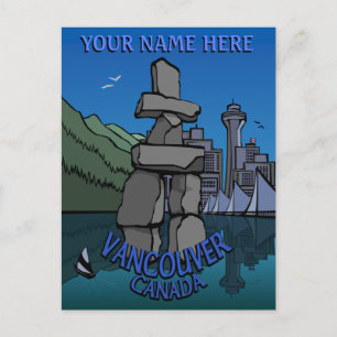 Cartões Postais de Vancouver Cartões Personalizado