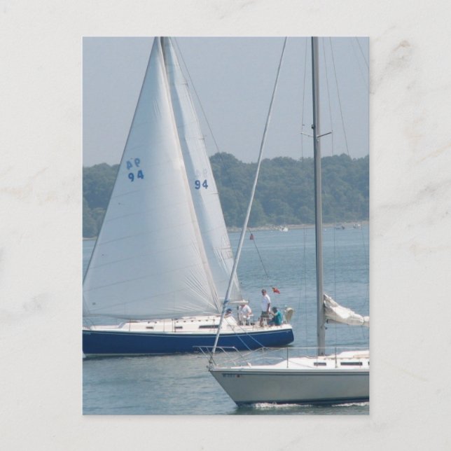 Cartões postais de vela de prazer (Frente)