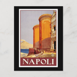 Cartões postais de viagens vintage NAPOLI