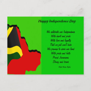 Cartões postais do 50º aniversário da Jamaica