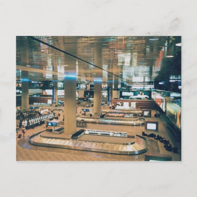 Cartões postais do Aeroporto McCarran Las Vegas (Frente)