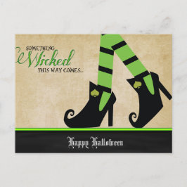 Cartões postais do Calçado de bruxas Wicked do Hal