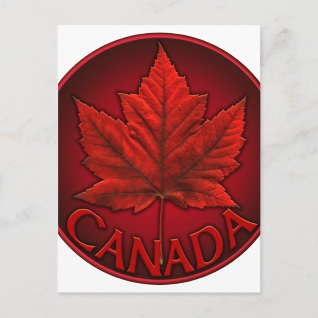 Cartões postais do Canadá personalizados Cartões p (Frente)