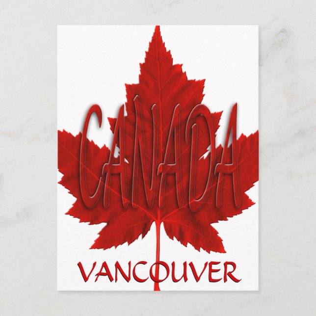 Cartões postais do Canadá personalizados Cartões p (Frente)