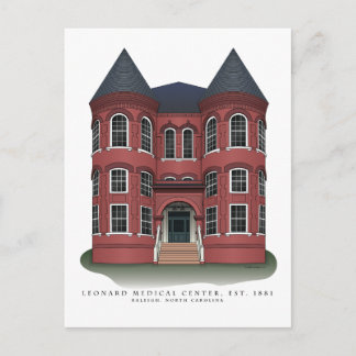 Cartões postais do Centro Médico Leonard