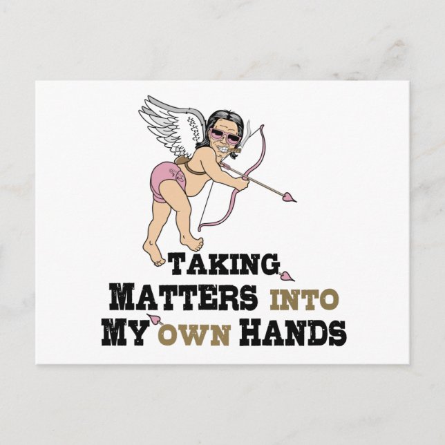 Cartões Postais do Cupido Engraçado (Frente)