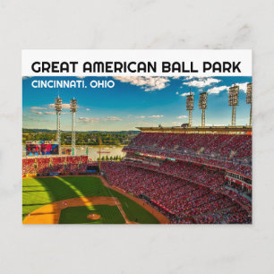 CARTÕES POSTAIS DO ESTÁDIO DO CINCINNATI BALL PARK