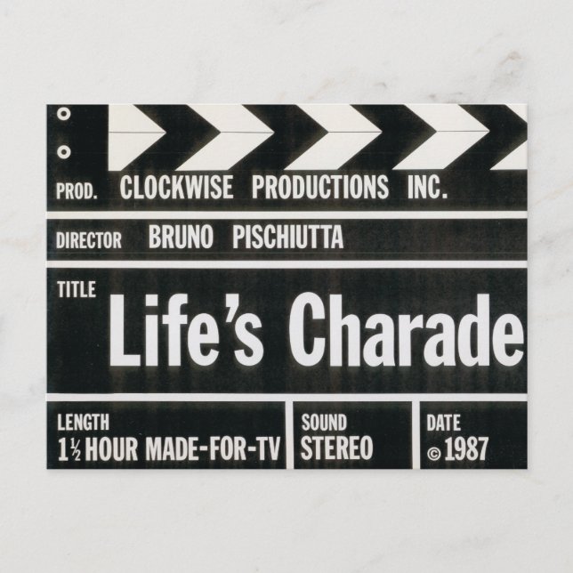 Cartões postais do LIFE CHARADE (Frente)