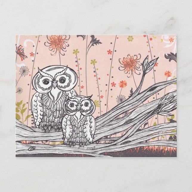 Cartões postais do Owls 15 (Frente)