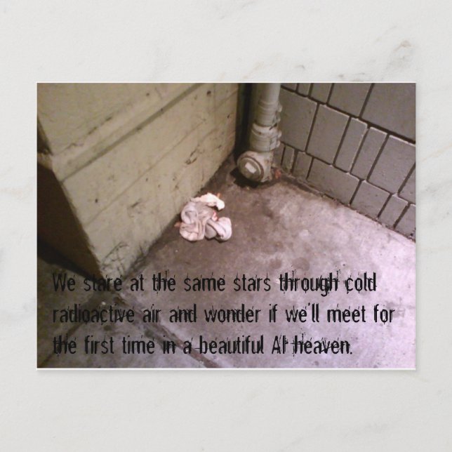 Cartões postais do Posto Apocalypse #7 Amigos (Frente)