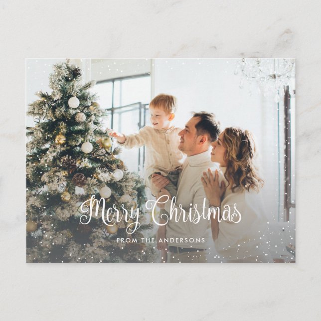 Cartões postais fotográficos Feliz Natal 2 (Frente)