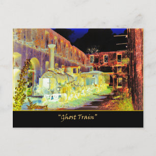 Cartões postais "Ghost Train"