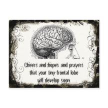 Cartões postais Haiku de Lobe Frontal