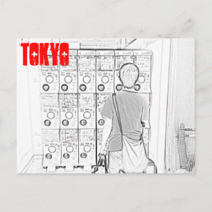 Cartões postais japoneses em Tóquio