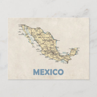 CARTÕES POSTAIS MAPA ♥ México