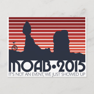 Cartões postais Moab 2015 - vermelho