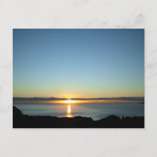 Cartões postais Ocean Sunrise Coromandel Nova Zelâ