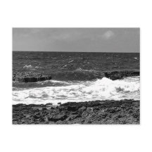 Cartões Postais Padrão Preto e Branco para Envio