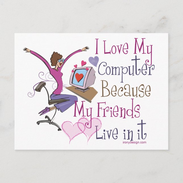 Cartões postais para amigos online (Frente)