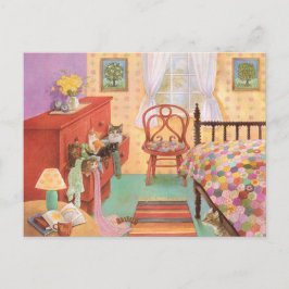 Cartões postais para pintura de gatos