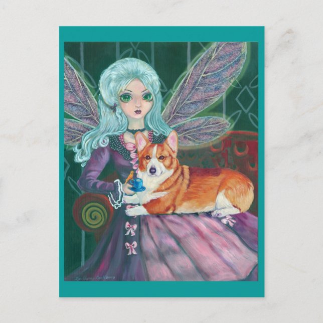 Cartões postais Pembroke Welsh Corgi (Frente)