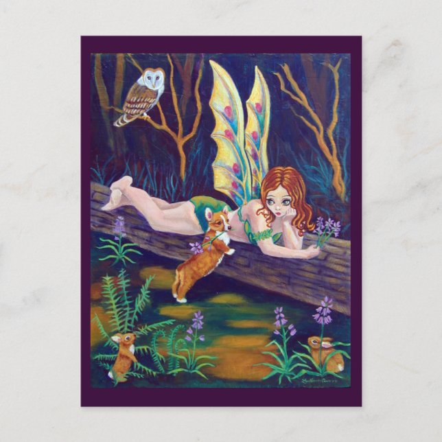 Cartões postais Pembroke Welsh Corgi (Frente)