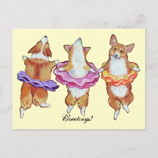 Cartões postais Pembroke Welsh Corgi