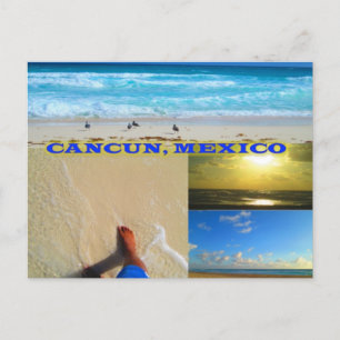 CARTÕES POSTAIS PERSONALIZADOS - COLAGEM DE CANCUN