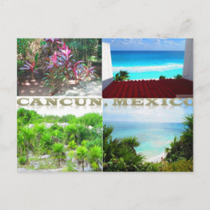 CARTÕES POSTAIS PERSONALIZADOS - COLAGEM DE CANCUN