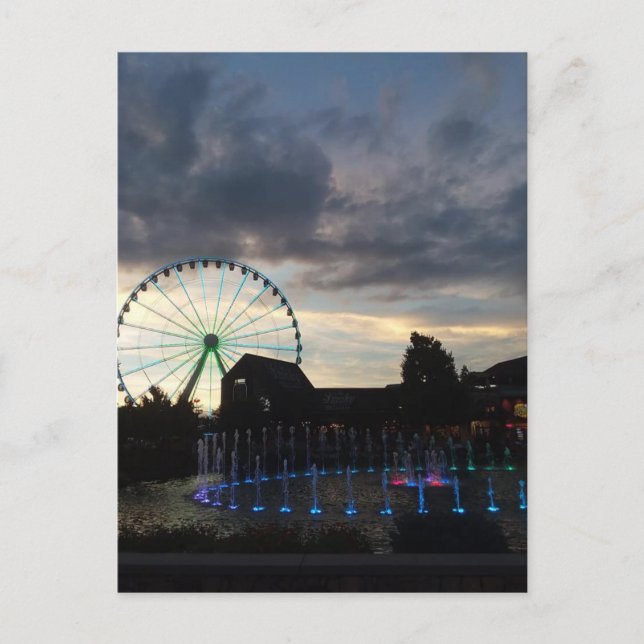 Cartões postais personalizados da ilha de pomba (Frente)