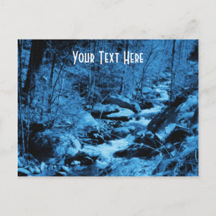 Cartões postais personalizáveis do Country Brook N