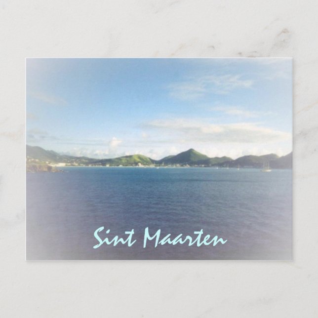 Cartões postais Philipsburg Harbor (Frente)