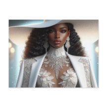 Cartões postais pretos