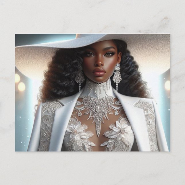 Cartões postais pretos (Frente)