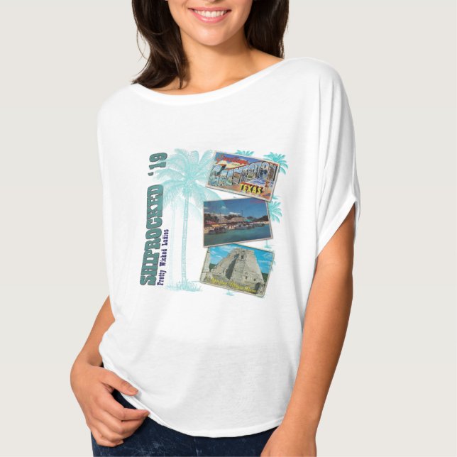 Cartões postais PWL - Camisa do Círculo Flutuante (Frente)