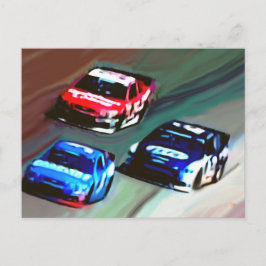 Cartões postais "Race Day" do vazio