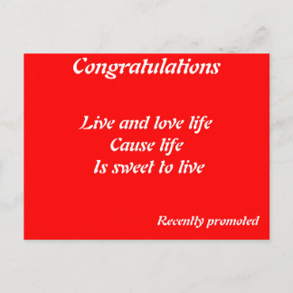 Cartões postais recentemente promovidos