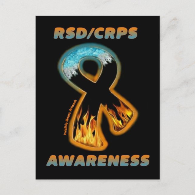 CARTÕES POSTAIS...RSD/CRPS - Fio de Fogo e Gelo (Frente)