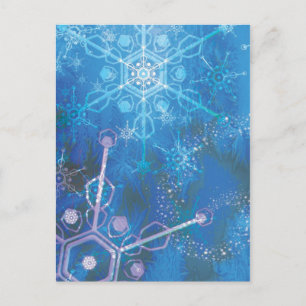 Cartões postais Snowflakes