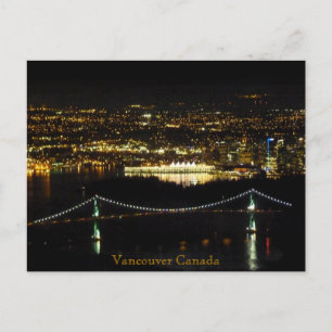 Cartões postais Vancouver Leões Porta Cartão Pe