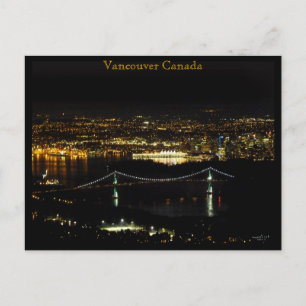 Cartões postais Vancouver Leões Porta Cartão Pe
