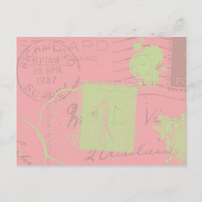 Cartões postais Vintage IV (Frente)