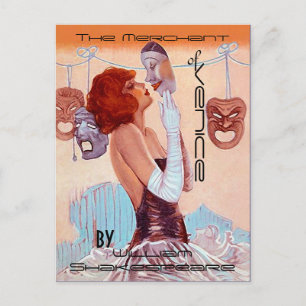 Cartões postais Vintage Theater-Poster Shakespear