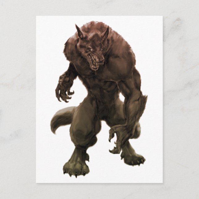 Cartões postais Werewolf (Frente)