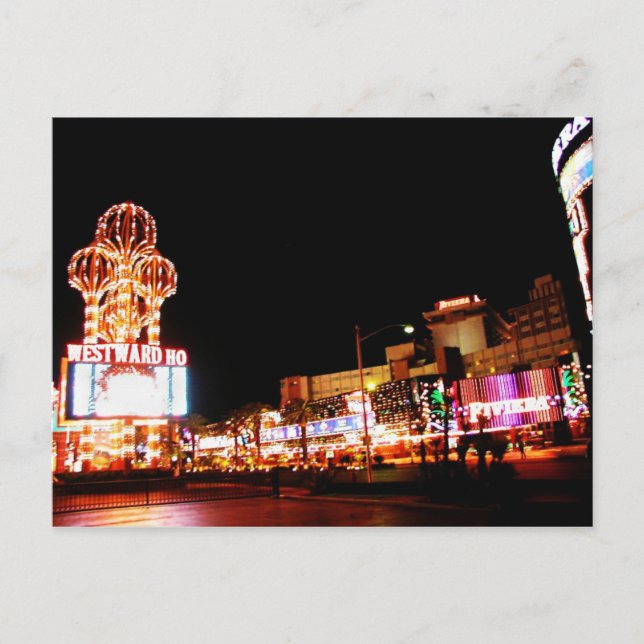 Cartões postais Westward Ho & Riviera Las Vegas (Frente)