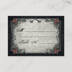 Cartões pretos & cinzentos do Dia das Bruxas das