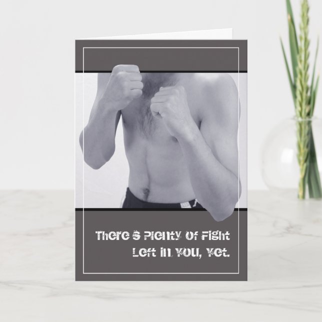 Cartões prisionais - Luta abundante (Frente)