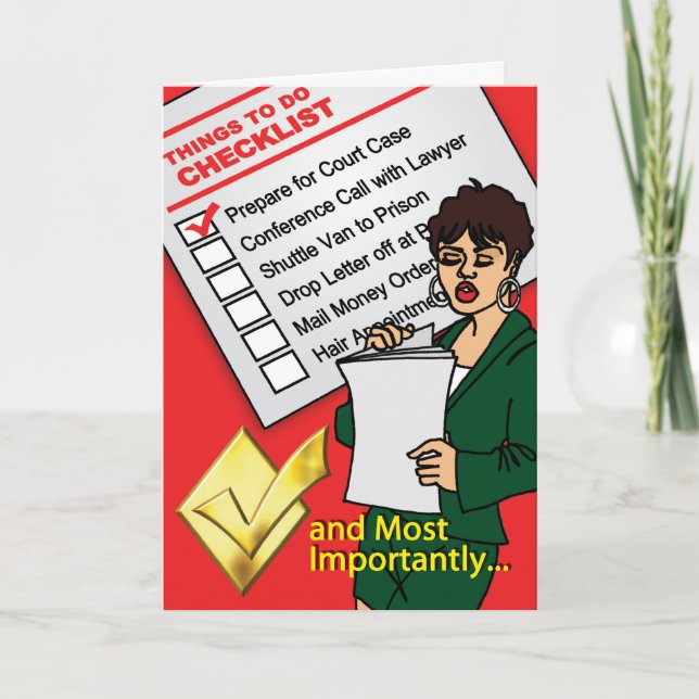 Cartões prisionais - Mais importantes (Frente)